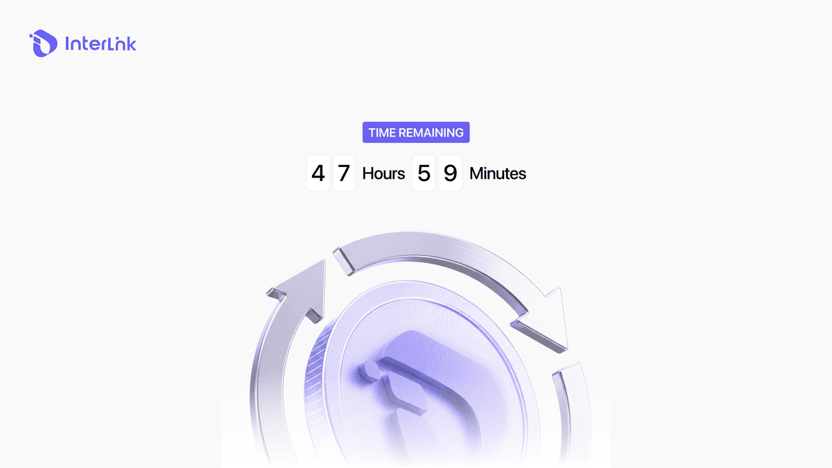 InterLink Phase 2 Reverse Auction Buyback results showing 235 wallets selected and approximately 71,564 ITL acquired in 48 hours.