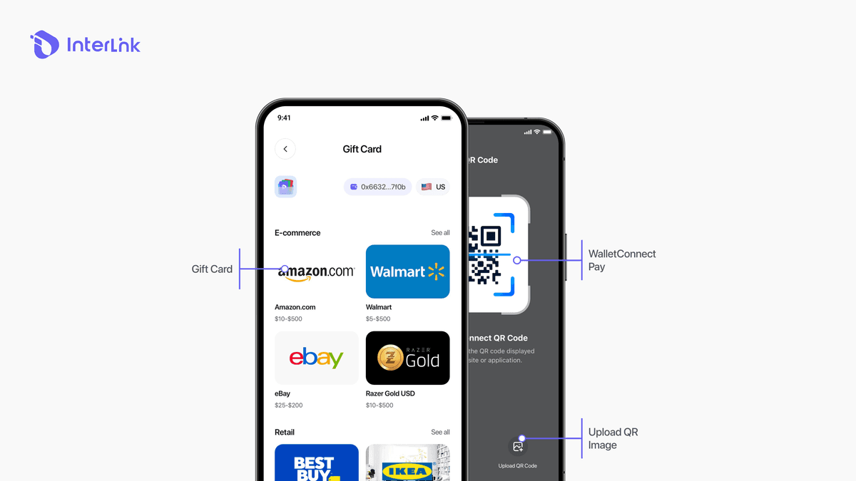 InterLink Version 5.0.5 payment features on mobile